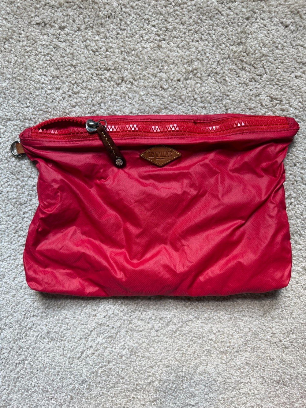 MZ Wallace Red Quilted Tote Bag - Spacious Everyday Carry - Picture 5 of 11